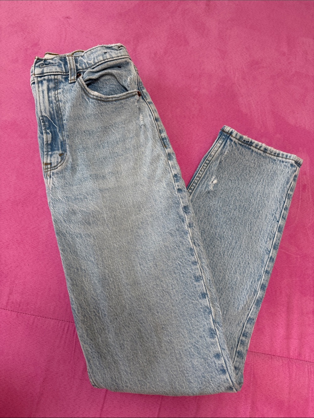 Abercrombie & Fitch High Rise Jeans 0
